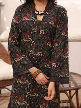 Riley Gul-e-Siyah 2 Piece Digital Printed Summer Lawn Suit for Women | Regular Fit Kurti & Wide Leg Trouser | Premium Stitched Collection