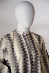 2 piece - CROSS LINE Viscose jacquard.