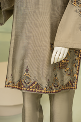 2 piece - Sand Viscose Silk. JRS2P-1