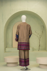 2 piece - GARDENIA Viscose Silk.