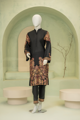 2 piece - Turkish coffee Viscose Silk.