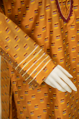 2 piece - Golden Glow Viscose Silk Jacquard