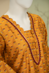 2 piece - Golden Glow Viscose Silk Jacquard