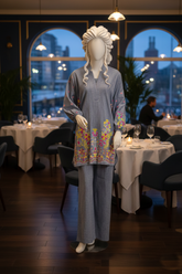 2 piece - Cosmos Linen.