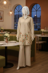 2 piece - Floral Bunch Linen.