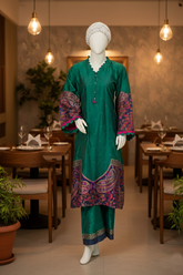 2 piece - BUTTERCUP Viscose Silk.