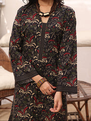 Riley Gul-e-Siyah 2 Piece Digital Printed Summer Lawn Suit for Women | Regular Fit Kurti & Wide Leg Trouser | Premium Stitched Collection