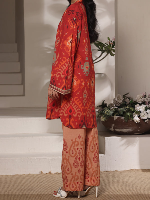 Ikat Impulse - 2 Pc Printed Lawn Co-Ord Set ( PL2P-6 )