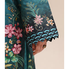TEAL FLORA - 2 PIECE ( PLE2P )