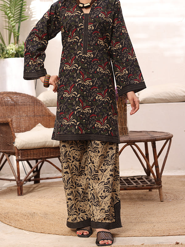 Gul-e-Siyah - 2 Pc Printed Lawn Co-Ord Set ( BP2P-4 )