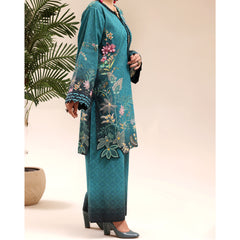 TEAL FLORA - 2 PIECE ( PLE2P )