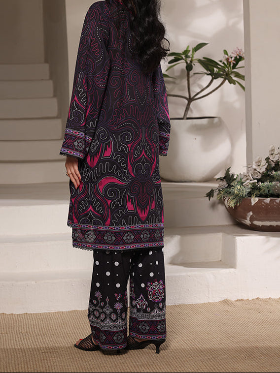 Polka Heritage - 2 Pc Printed Lawn Co-Ord Set ( PL2P-2 )