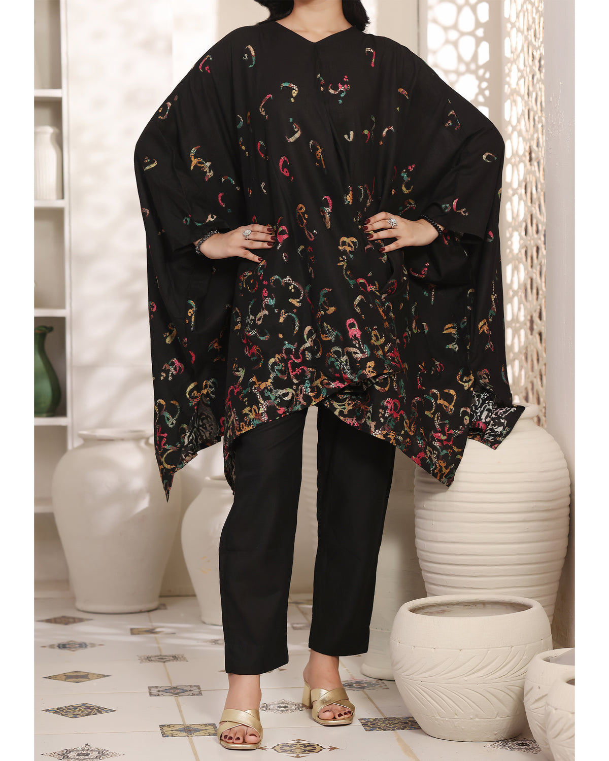 Brick - Viscose Jacquard 2Pc