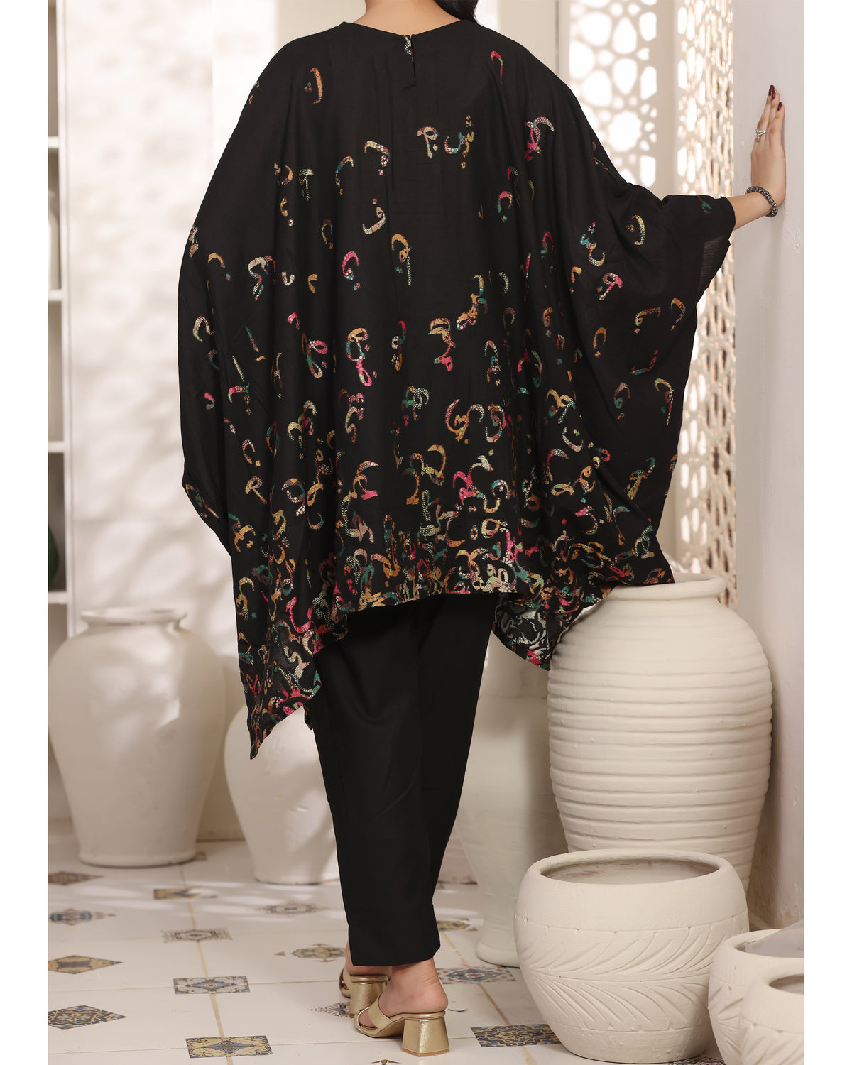 Brick - Viscose Jacquard 2Pc