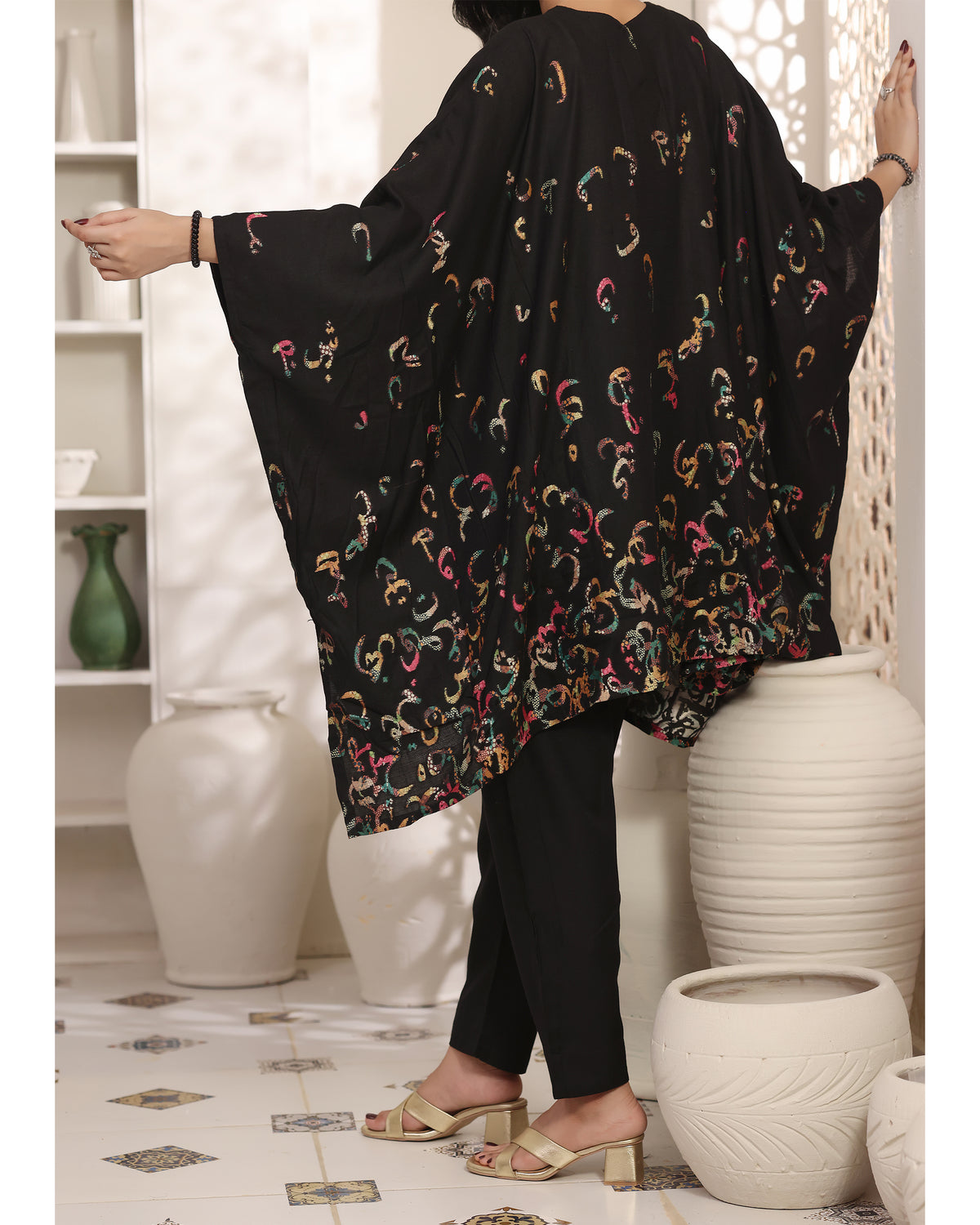 Brick - Viscose Jacquard 2Pc