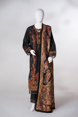 3 piece - Verdant Vogue Viscose Silk Self-Jacquard.