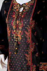 3 piece - Verdant Vogue Viscose Silk Self-Jacquard.