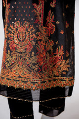 3 piece - Verdant Vogue Viscose Silk Self-Jacquard. JP3P-4