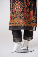 3 piece - Verdant Vogue Viscose Silk Self-Jacquard. JP3P-4