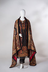 3 piece - Verdant Vogue Viscose Silk Self-Jacquard. JP3P-4