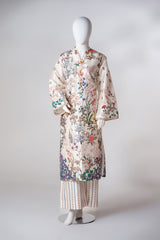 2 piece - Lavender Silk.