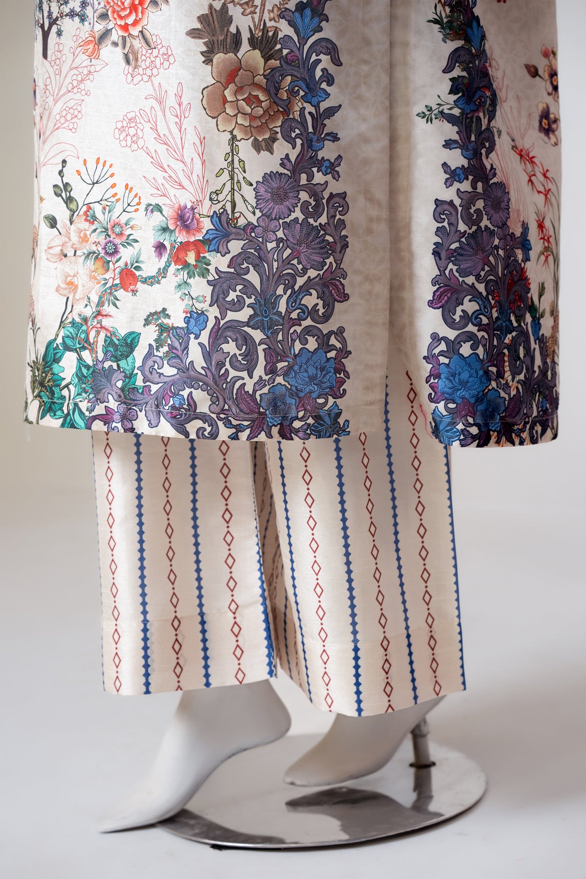 2 piece - Lavender Silk.