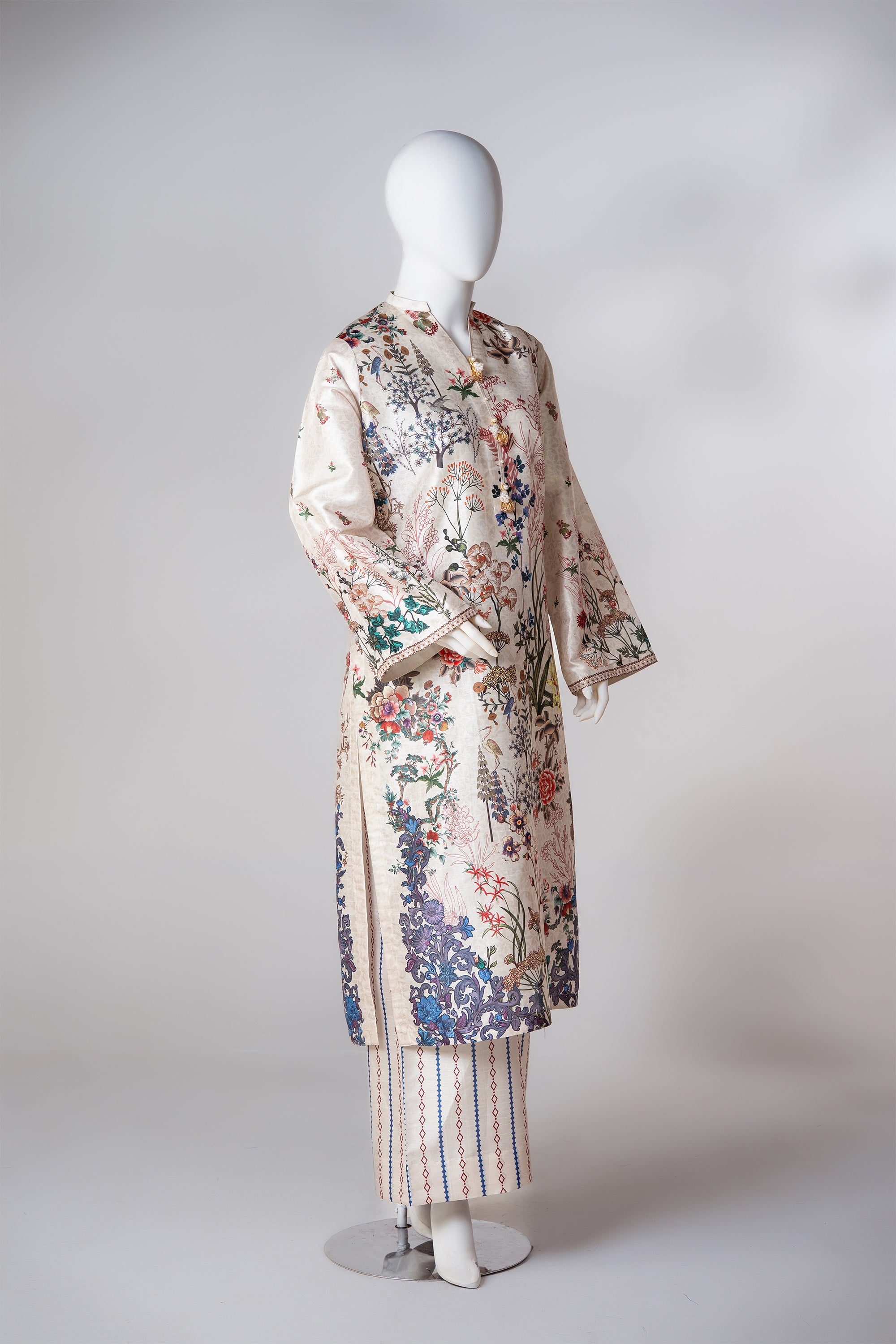 2 piece - Lavender Silk.