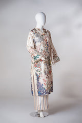 2 piece - Lavender Silk.