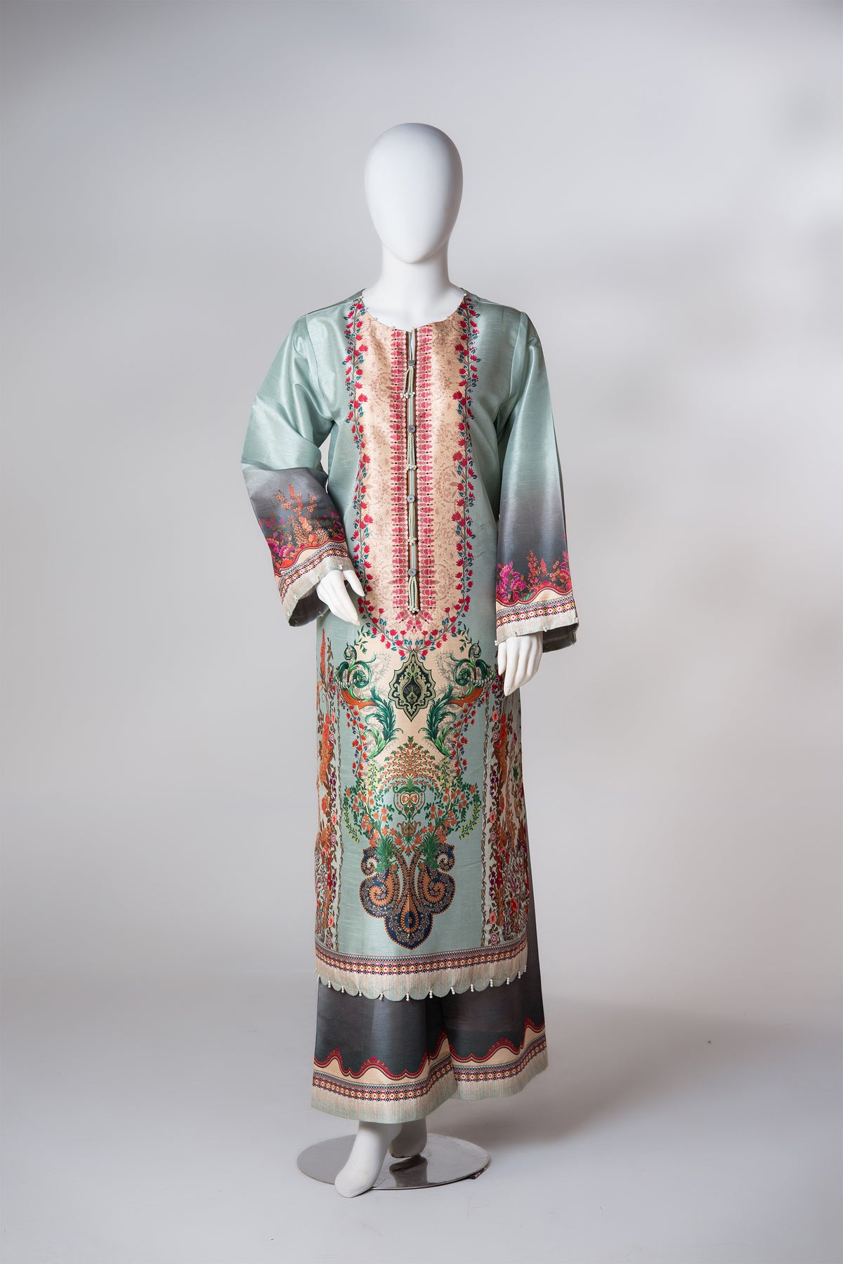 2 piece - Sage Silk.