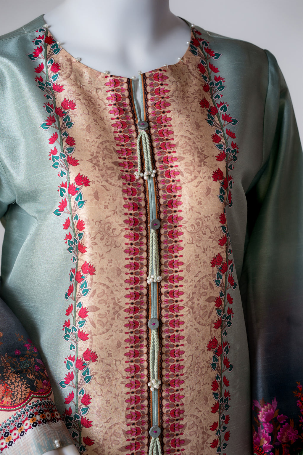 2 piece - Sage Silk.