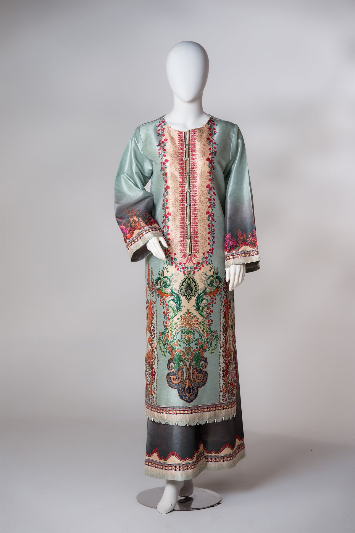 2 piece - Sage Silk.