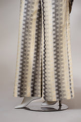 2 piece - CROSS LINE Viscose jacquard.