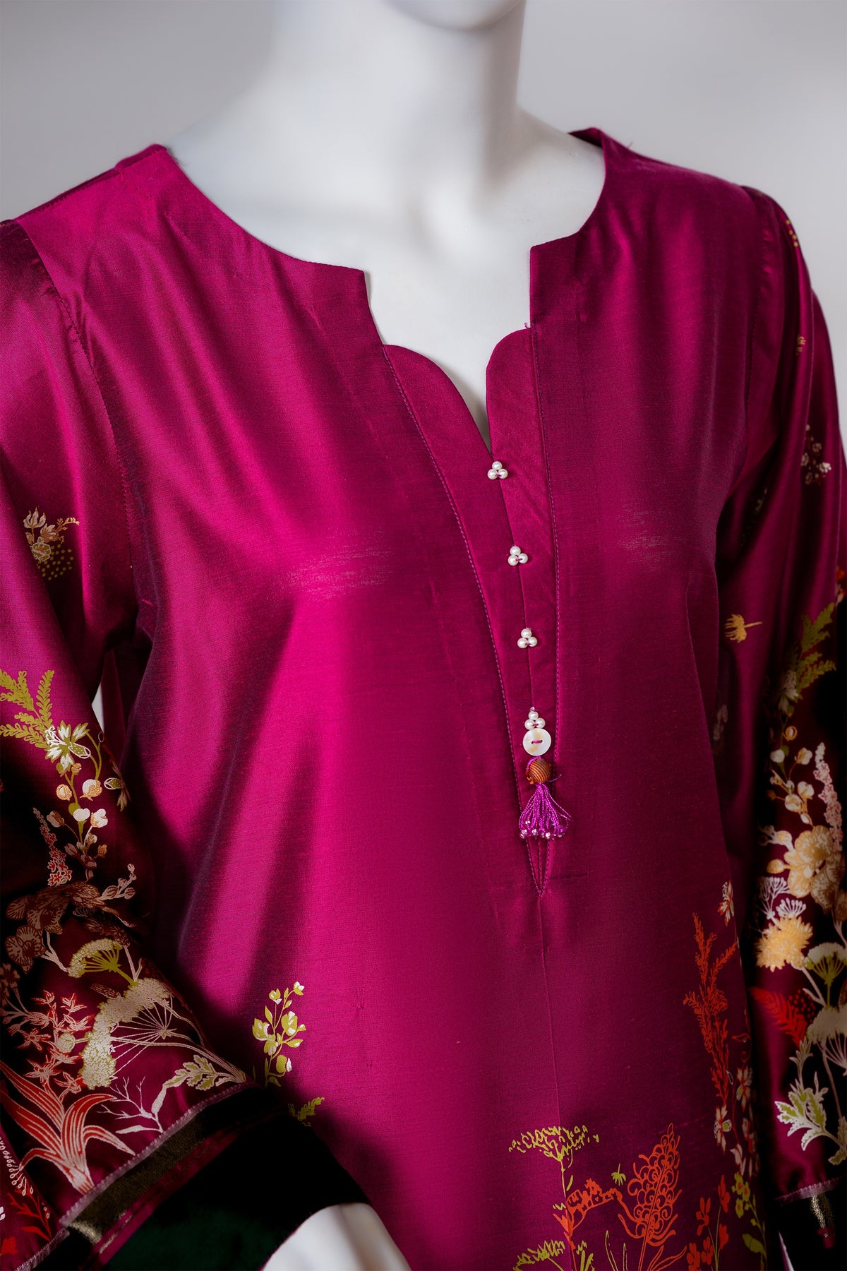 2 piece - FLORA Viscose Silk. JRS2P-3