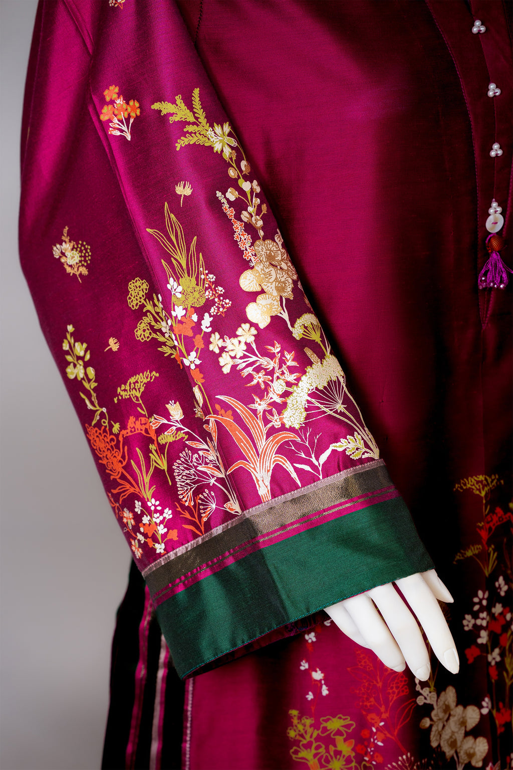 2 piece - FLORA Viscose Silk. JRS2P-3
