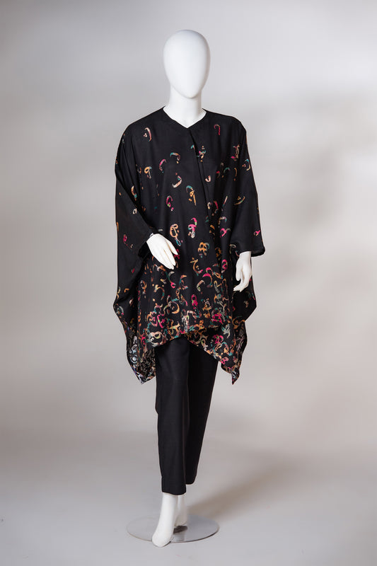2 piece - Brick Viscose jacquard.