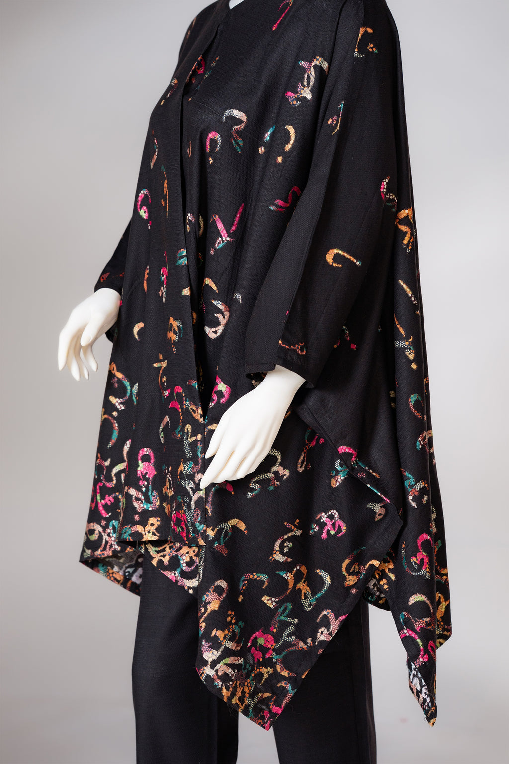 2 piece - Brick Viscose jacquard.
