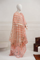 3 piece - Opaline Viscose Silk Self-Jacquard.
