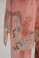 3 piece - Opaline Viscose Silk Self-Jacquard.