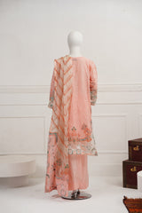 3 piece - Opaline Viscose Silk Self-Jacquard.