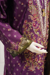 3 piece - Silk Reverie Viscose Silk Self-Jacquard.