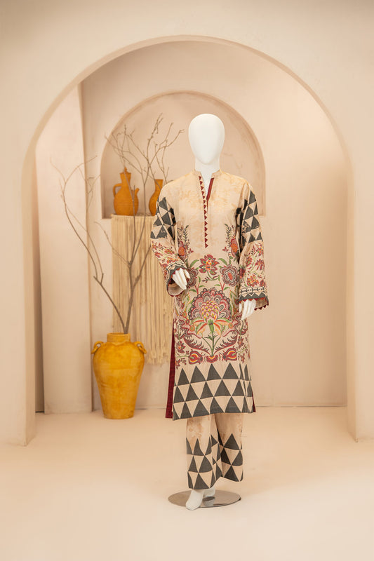2 piece - TURK LINE Cotton jacquard. JO2P-2