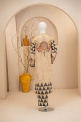 2 piece - TURK LINE Cotton jacquard. JO2P-2