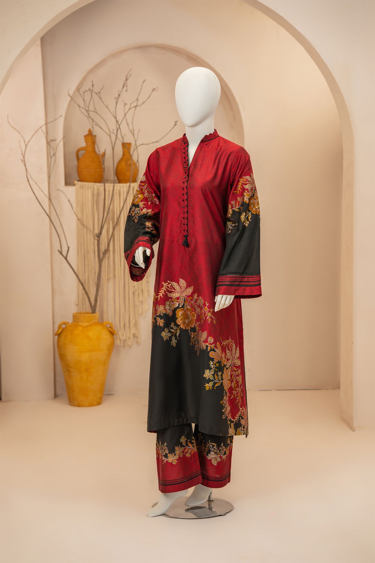 2 piece - BOTANIC Viscose Silk. JSD2P-1