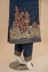 3 piece - Persian Jewel Viscose Silk Self-Jacquard. JP3P-1