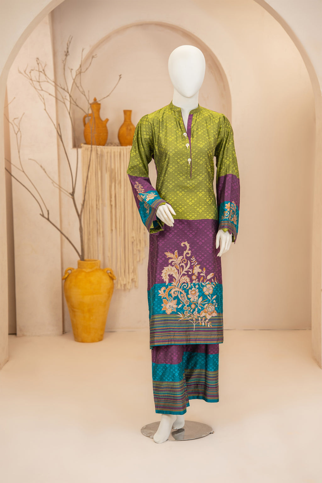 2 piece - Florenza Viscose Silk.
