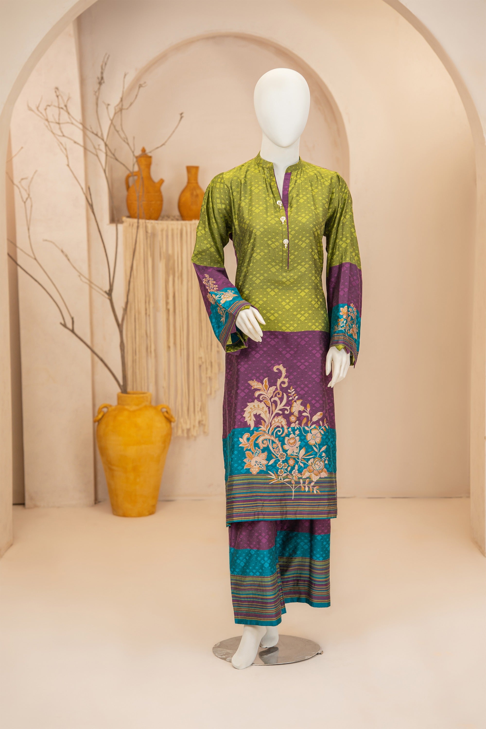 2 piece - Florenza Viscose Silk.