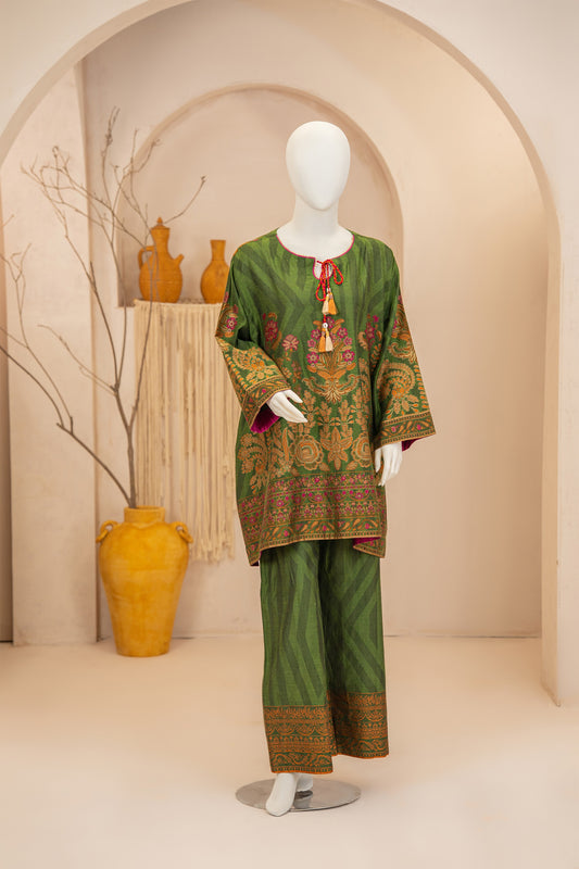 2 piece - Garland Cotton jacquard.