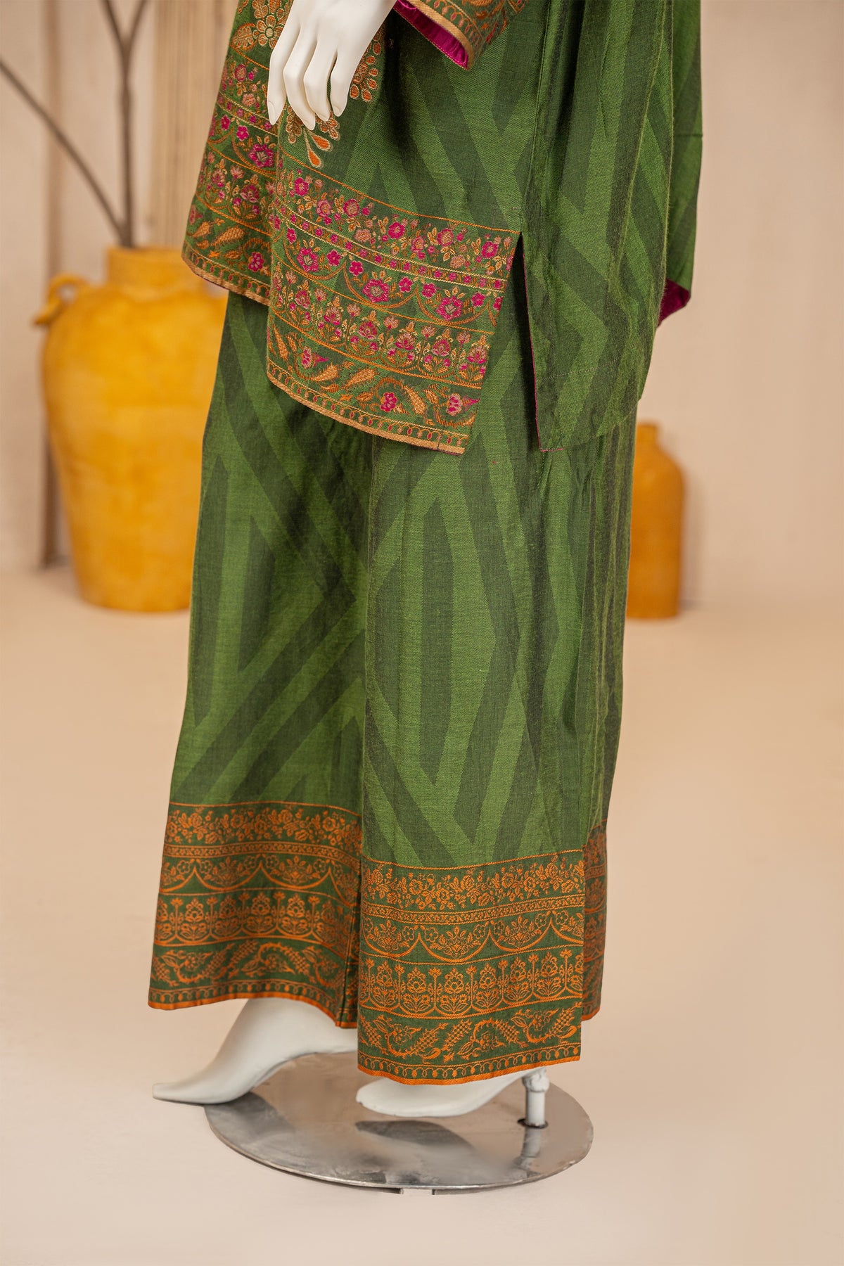 2 piece - Garland Cotton jacquard.