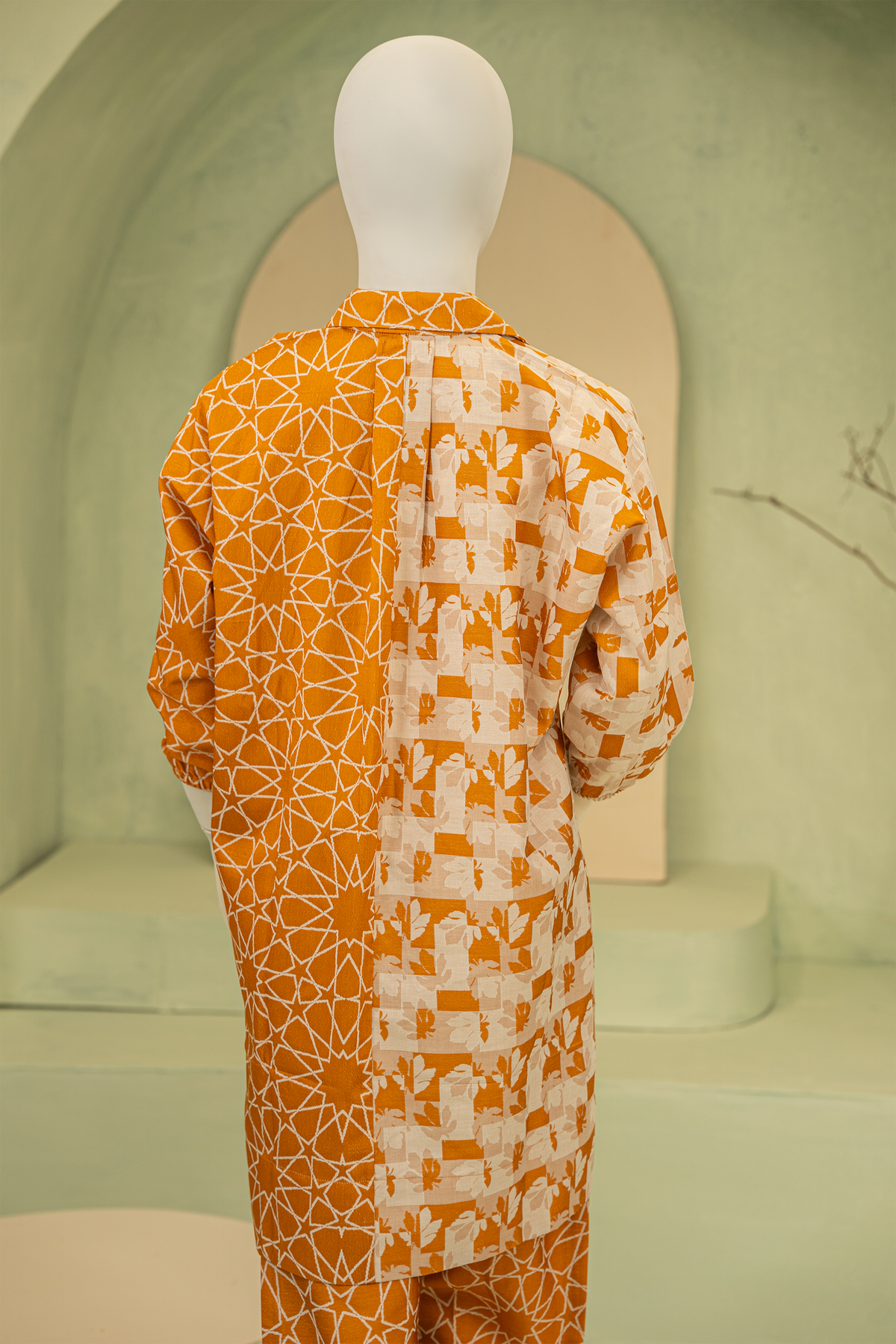 2 piece - Urban Art Viscose jacquard.