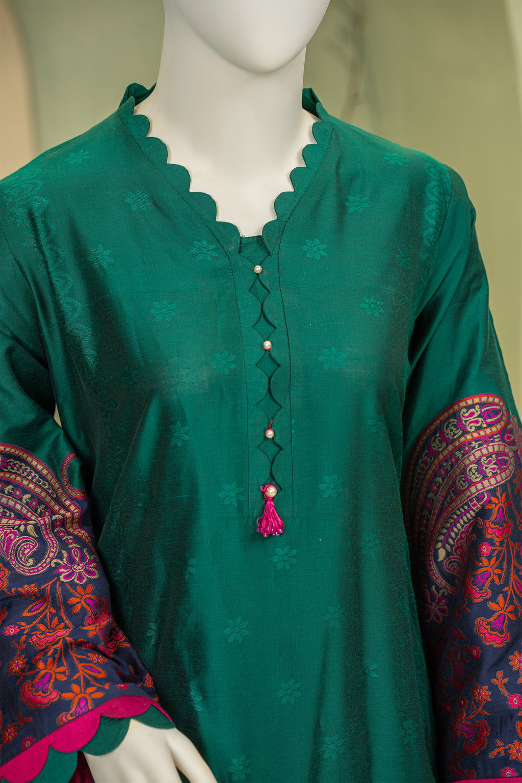 2 piece - BUTTERCUP Viscose Silk.